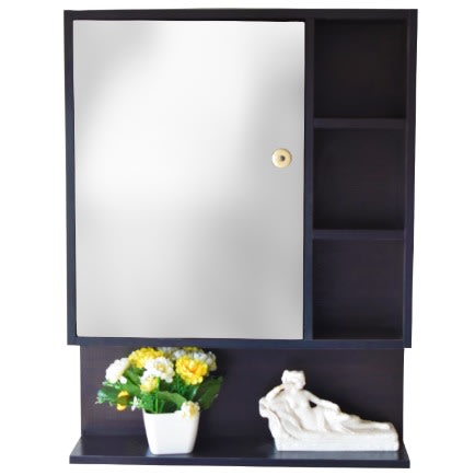 Bestline - Wall Mounted Mirror With Storage - HDF