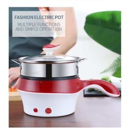 Multi-function Non-stick Pan & Electric Rice Cooker - 18cm - 450W