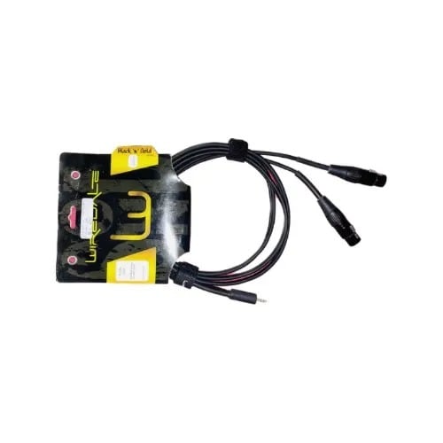 XLR Male To XLR Female Microphone Cable - 10m