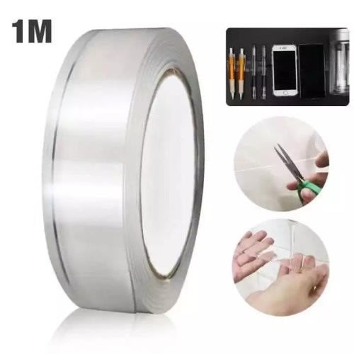 1m Double Sided Nano Reusable Magic Adhesive Tape