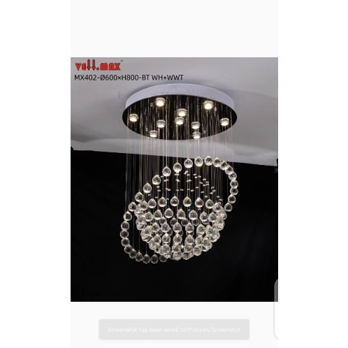 Moon Rings Drop Chandelier
