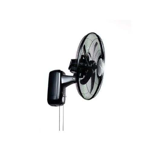 Wall Rechargeable Ac/dc Fan - frcb-40 - Black - 16''