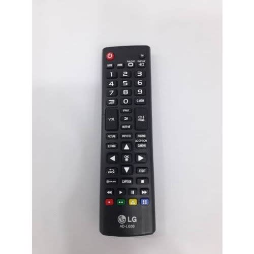 Replacement Universal Lg Lcd + Led Or Plasma Tv Remote