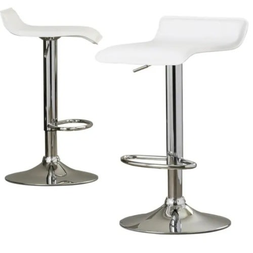 2 Sets Of White Flexible Stools