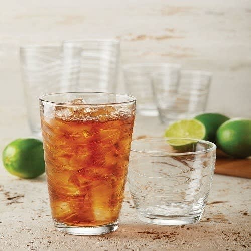 Glass Cup Set + Gift - 18 Pieces