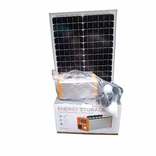Ac/dc Solar Generator With Adapter And 60w Panel - 300w