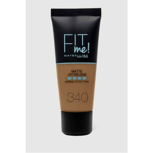 Maybelline New York Fit Me Matte And Poreless Foundation 340 Cappucino - 30ml