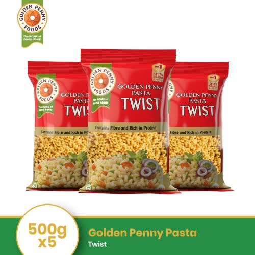 Golden Penny Pasta- Twist 500gx5