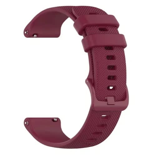 22mm Strap For Watch Lite Watch 2/ Watch 2 Pro/ Watch 3 Pro/ Watch 2r/ Watch 4 - Wine