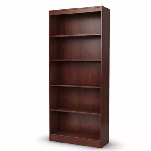 File Cabinet And Shelf - Brown