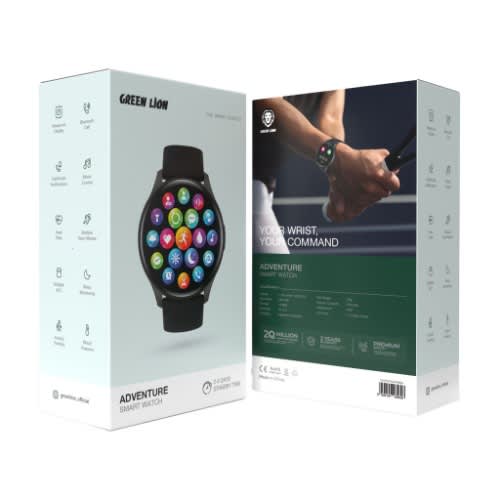 Green Lion Infinite Pro Smart Watch - 250mAh - Black