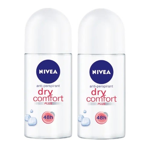 Dry Comfort Plus Anti-perspirant - Deodorant Roll-on - 50ml X 2 Pieces