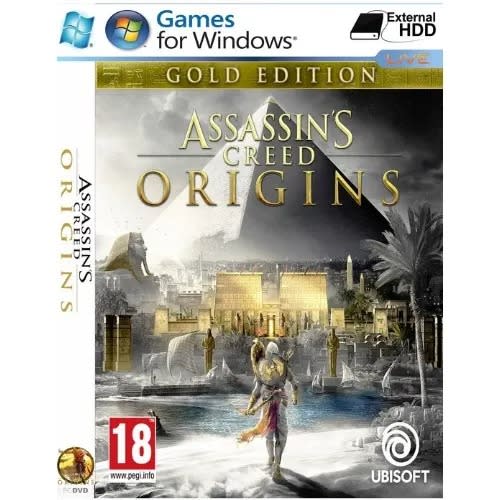 Ubisoft Assassin's Creed Origins Pc Game + Hard Drive + Free Game