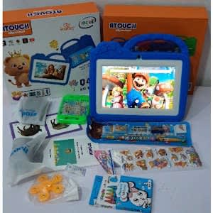 Q40 Educational Kids Tablet - 7" - 256GB ROM - 8GB RAM - Wifi Only- 4000mAh - Blue