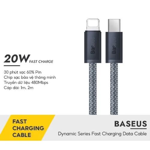 Dynamic Series Fast Charging Data Cable Type-c To Iphone - 20W - 2m