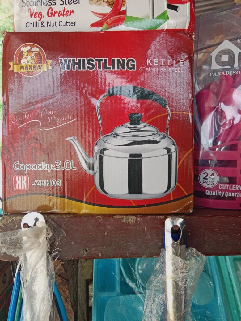 Stainless Steel Whistling Kettle 5Litre
