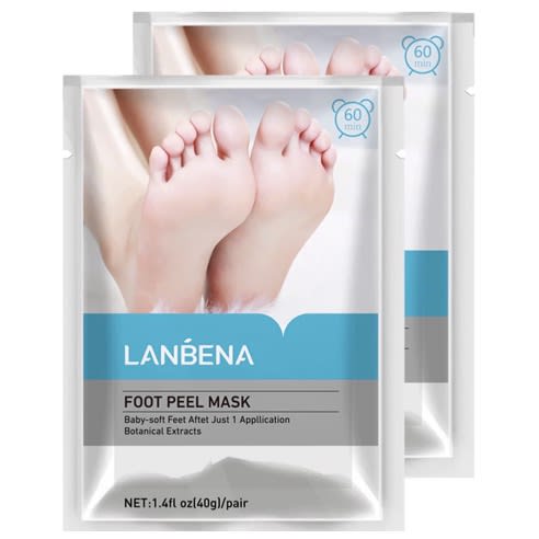 Lanbena Exfoliation Foot Peel Mask With Botanical Extracts
