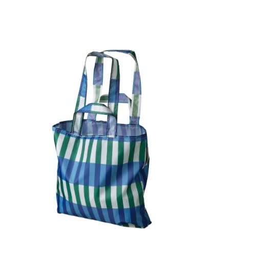 Skynke Carrier Bag - Blue/green