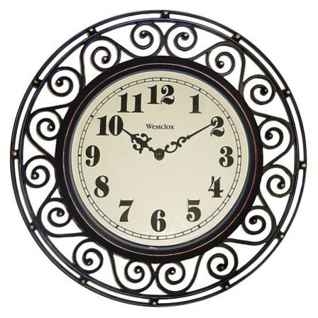 Filigree Clock