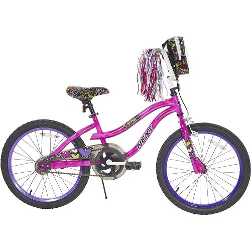 20" Next Girls' Girl Talk Bike, Pink