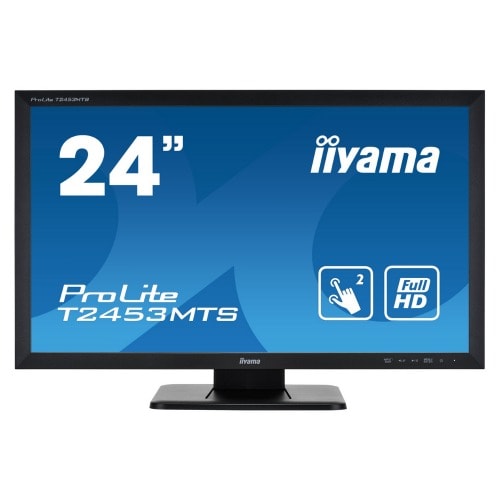 PROLITE T2453MTS - B1 24" Full HD - Black LCD Monitor - Touch Screen - VA LED - Backlit Panel