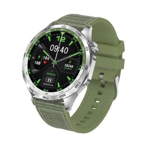Green Lion Signature Pro Unisex Smart Watch High Quality Silver