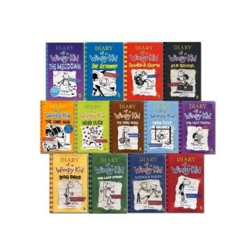 Diary Of A Wimpy Kid Collections - 13 Books