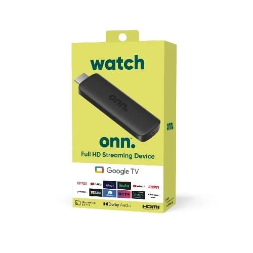 onn Google Tv Full Hd Streaming Device