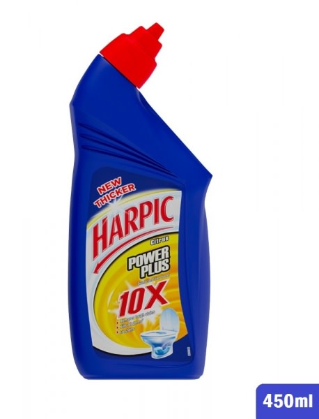 Harpic Toilet Cleaner Powerplus Citrus 450ml