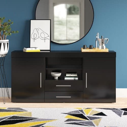 J Best 2 Door + 2 Drawer Sideboard