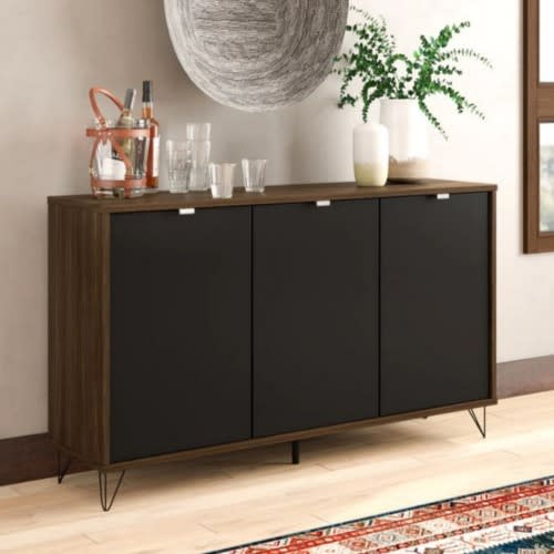 Ollas Sideboard With Chrome Base