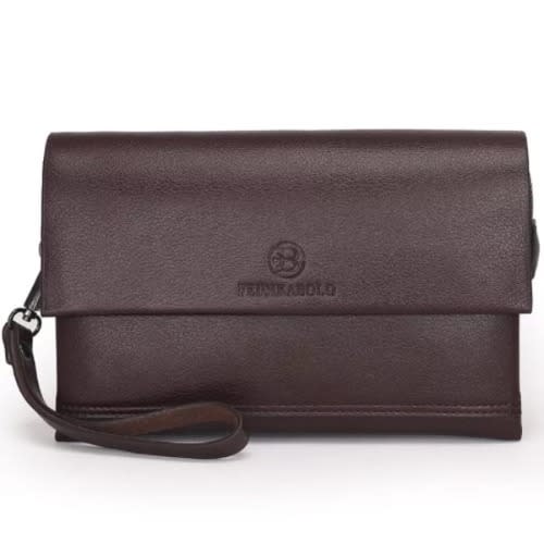 Handie Clutch Purse - Brown