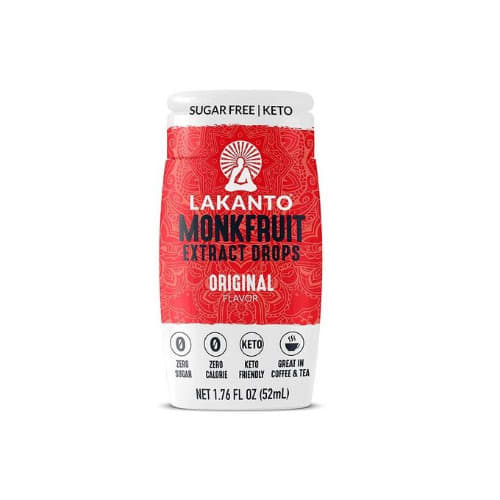 Lakanto Monkfruit Extract Drops - 52ml Liquid