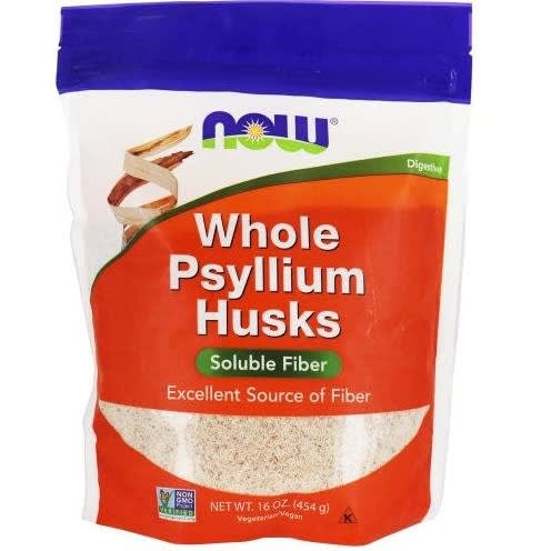 Whole Psyllium Husks - Solution Fiber - 16oz - 454g - Pack Of 5