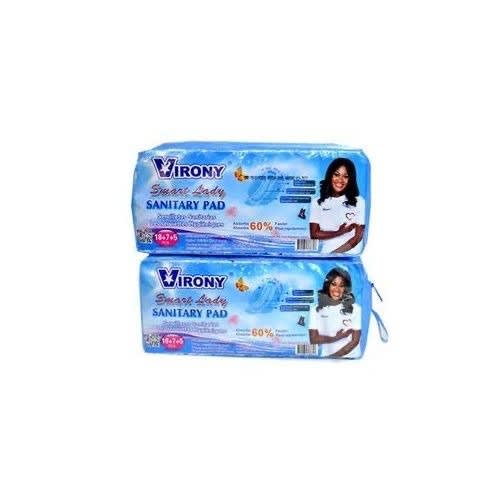 Virony Smart Lady Sanitary Pads - Pack Of 30 X 2