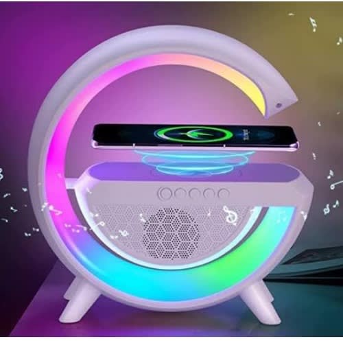 Bluetooth Led Wireless Charging Speaker (bt 2301)