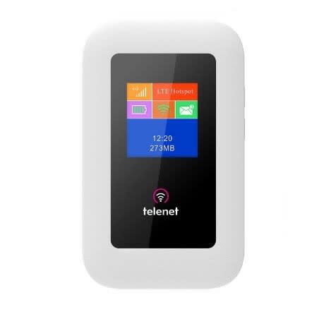 Zte Telenet 4G WiFi With Screen Display For All Networks