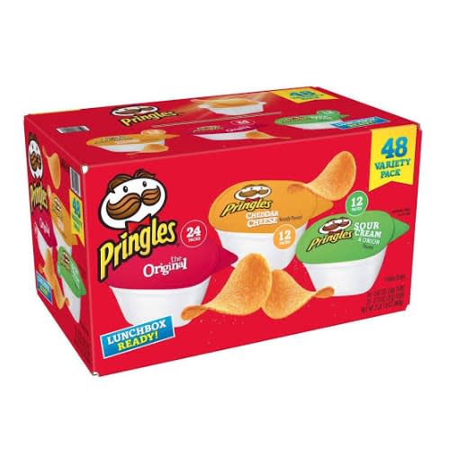 Pringles Variety Pack - 48pieces