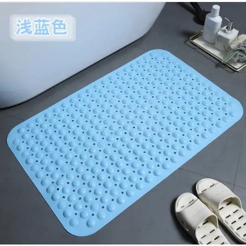 Anti-skid Bathroom Rubber Mats - 3pcs - Multicolour