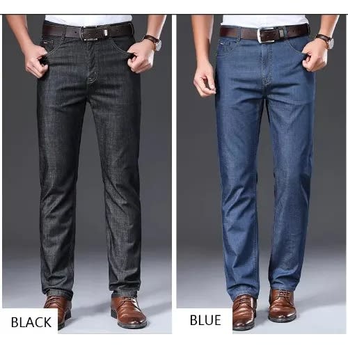 Men's Jeans - Black & Blue - 2pieces