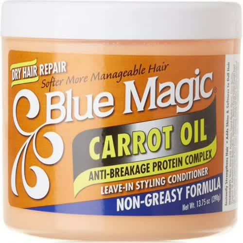 Blue Magic - Carrot Oil - Anti Breakage Protein Complex Leave-in Conditioner - 390g