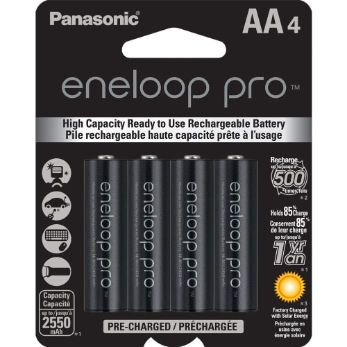 Eneloop Pro AA Battery - 4 Pack