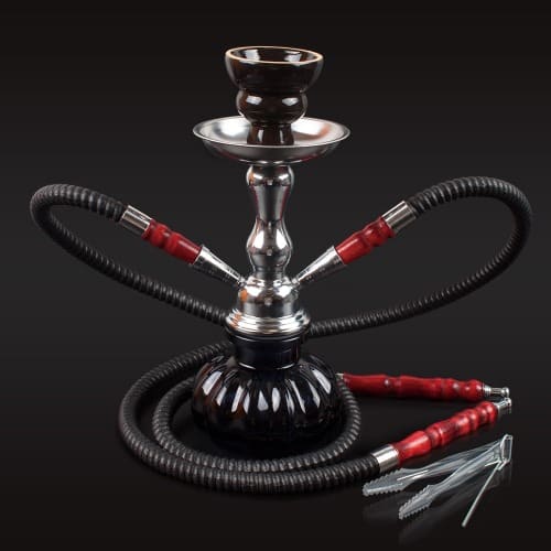 Mini Portable Shisha Hookah Complete Set with Double Hose