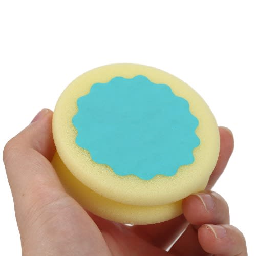Painless Body Hair Removal Sponge - Physical Lady Skin Care - Double Side Pad - Round Shape