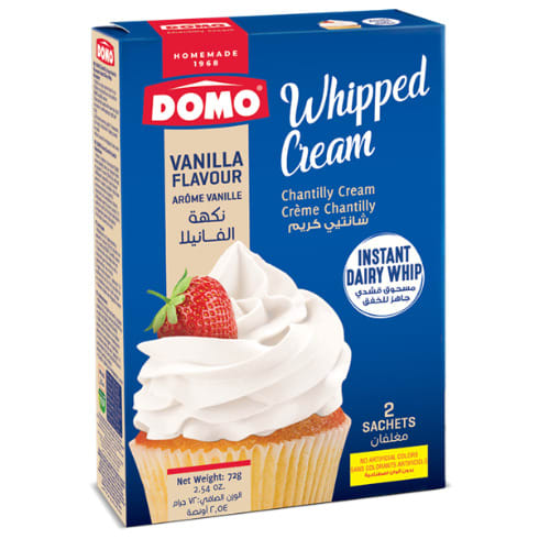 Domo Chantilly Cream Vanilla 72g