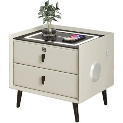Smart Bedside Table With Drawers