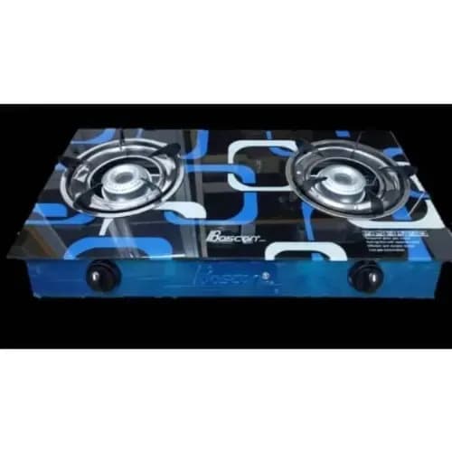 Boscon Glass Table Top Gas Cooker - 2 Burner