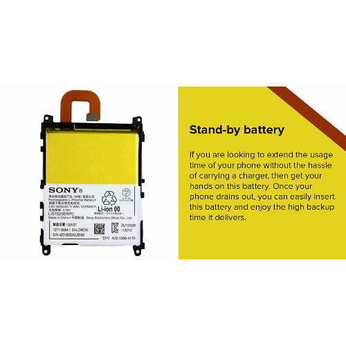 Replacement Battery For Sony Xperia Z1  Lis1525erpc
