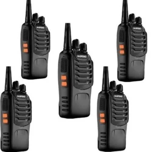 Walkie Talkie Bf-888s Two-way Radio - 5 Piece