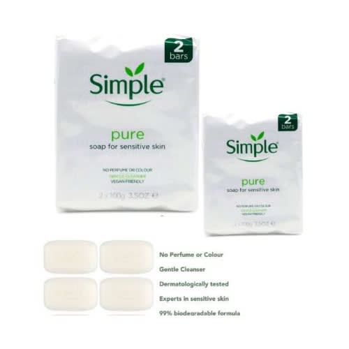 Pure Soap For Sensitive Skin 4 Bars